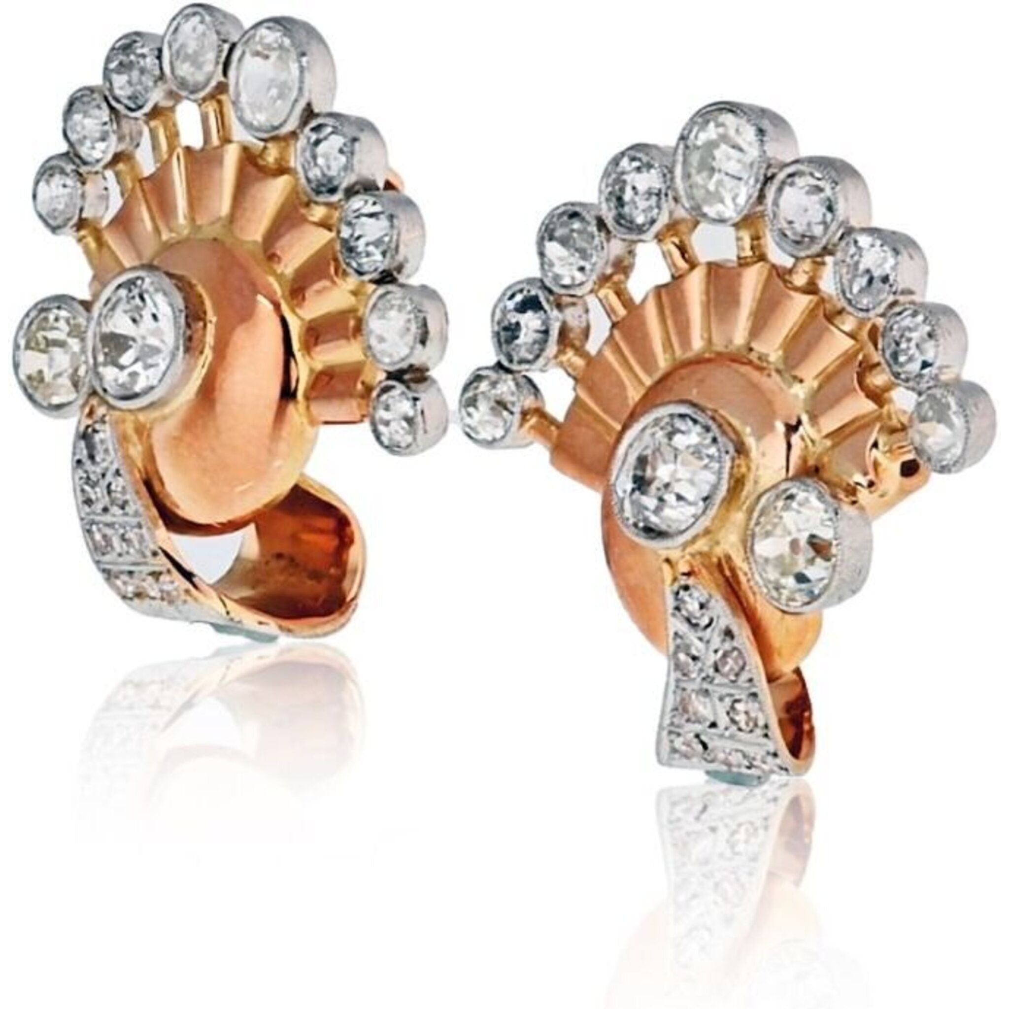 Vintage drop diamond earring remodel — eva dorney goldsmith | contemporary  handmade jewellery design